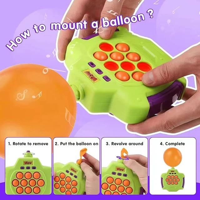 Quick Push Light Pop Game Balloon Explosion