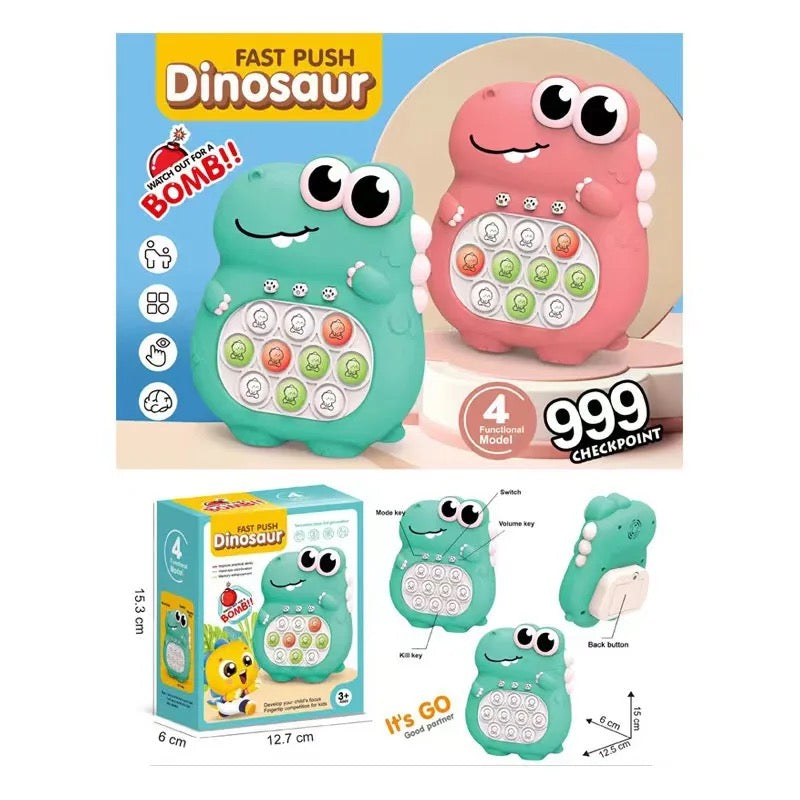 Cartoon Unicorn Frog Handheld Pop Machine