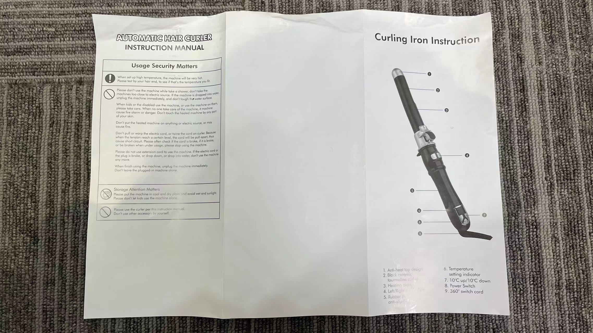 S1 Curling Iron 25mm - Gold