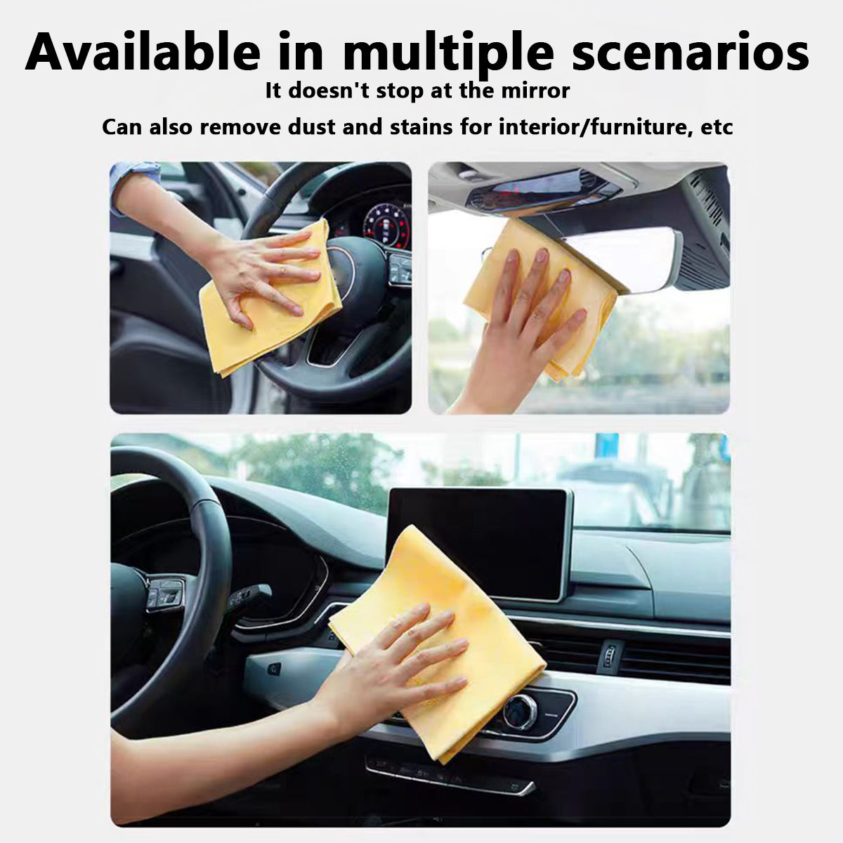 Antibacterial and Anti-mite Car Cleaning Towel