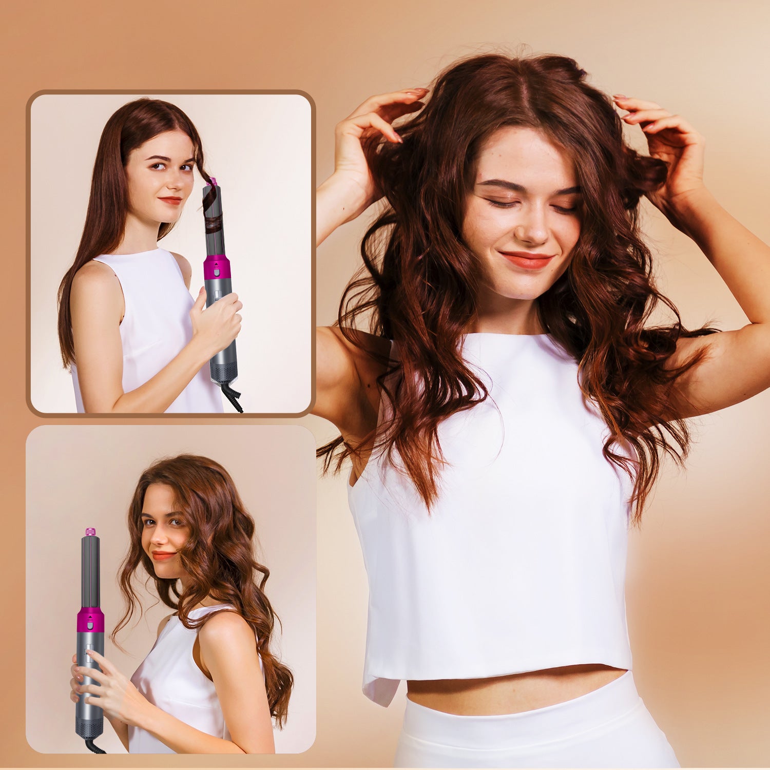 Rose Gold Curling Iron