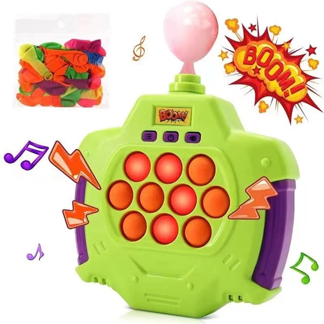 Quick Push Light Pop Game Balloon Explosion