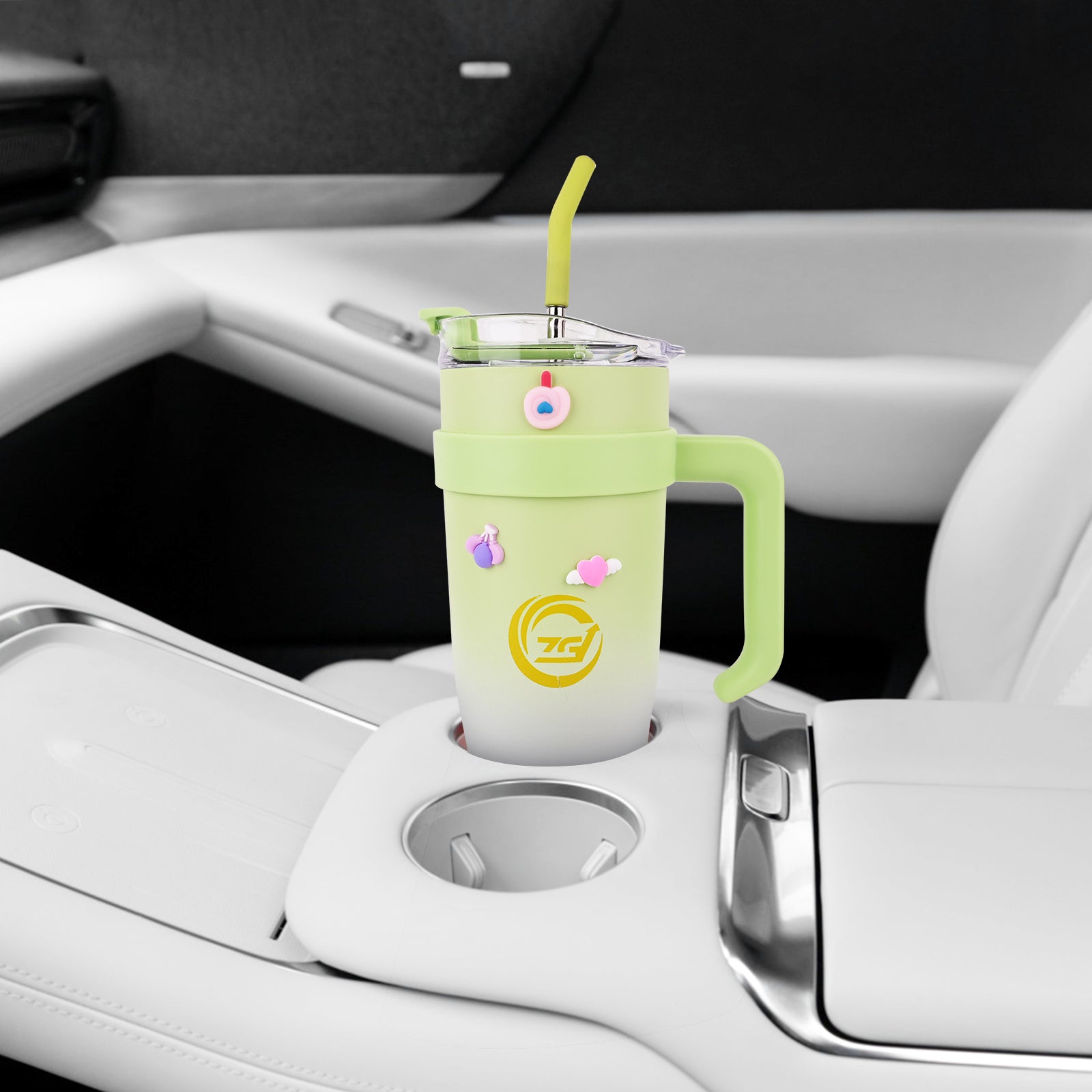 Car Cup Holder - Green