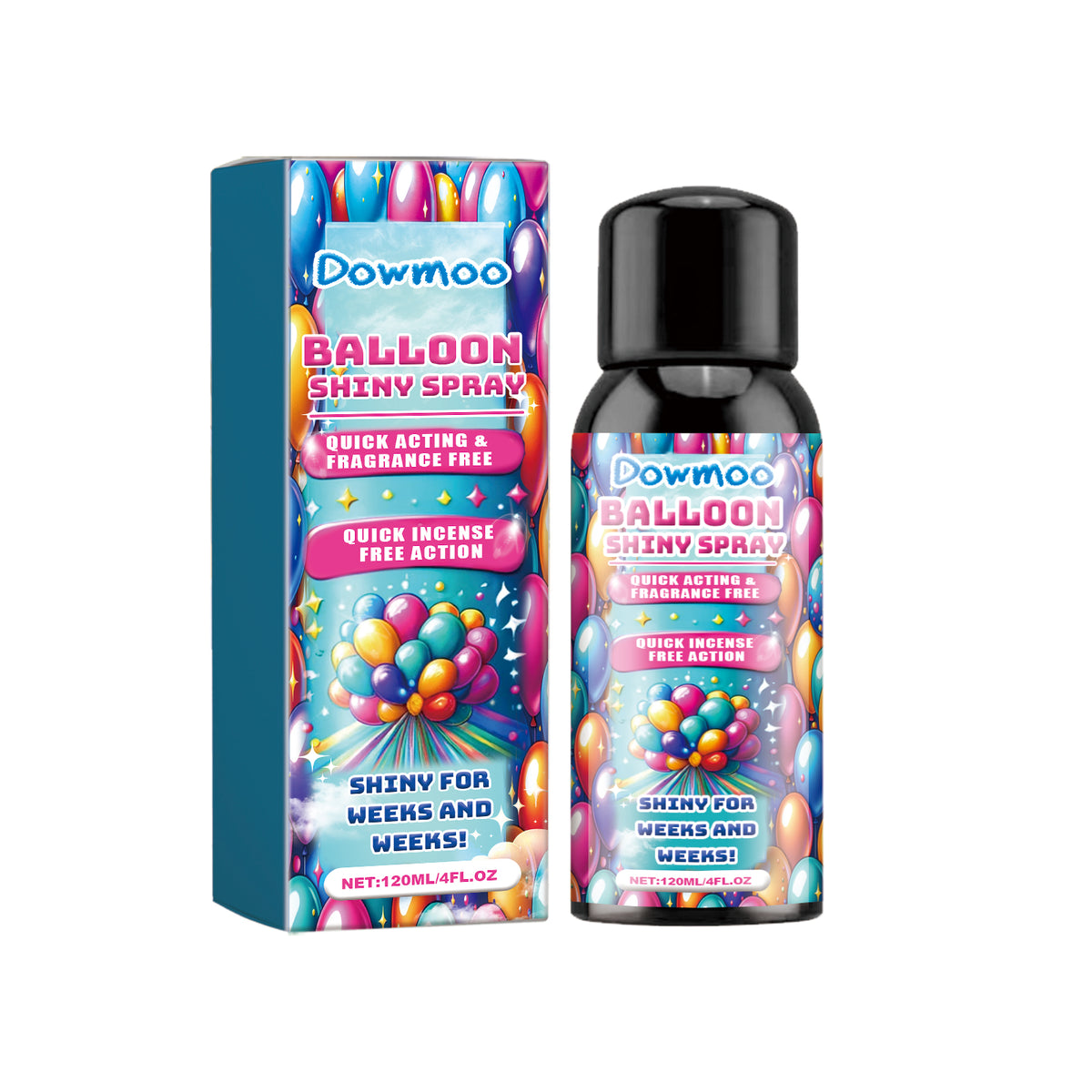 Dowmoo Balloon Brightening Enhancer - Preserves Balloon Texture and Glossiness