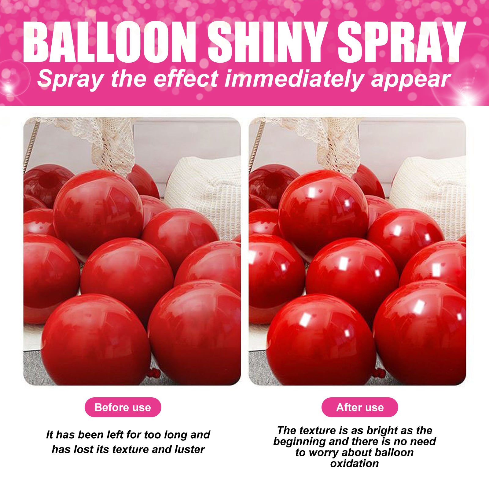 Dowmoo Balloon Brightening Enhancer - Preserves Balloon Texture and Glossiness