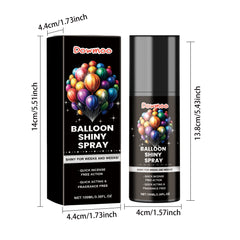 Dowmoo Balloon Brightening Enhancer - Safe and Durable Polishing Spray for Balloons