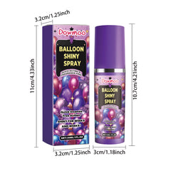 Dowmoo Balloon Atmosphere Gloss Spray - Enhances Balloon Texture and Durability