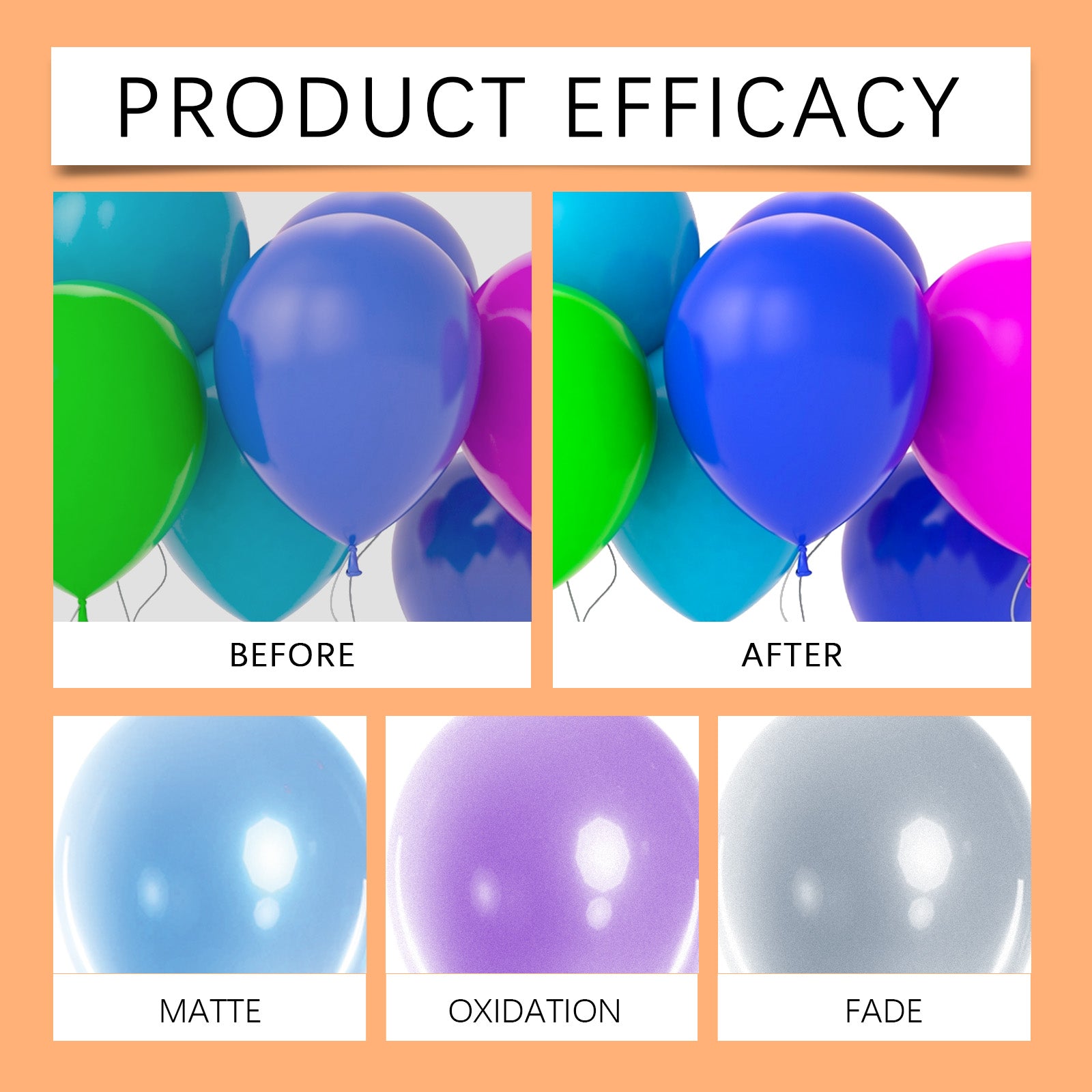 DOWMOO Latex Balloon Gloss Spray - Enhances Balloon Glossiness and Durability