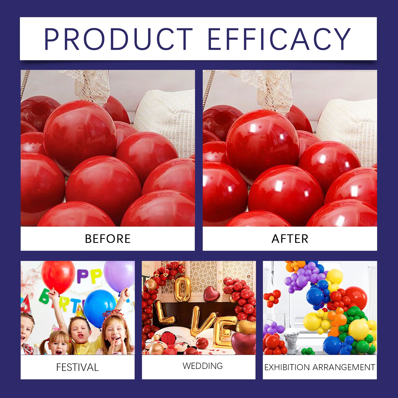 Dowmoo Highlight Balloon Spray - Enhances Balloon Glossiness and Durability for Atmosphere Creation