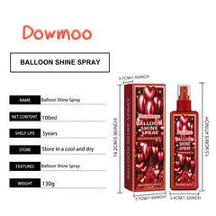 DOWMOO Balloon Gloss Spray - Enhances Atmosphere and Keeps Balloons Glossy