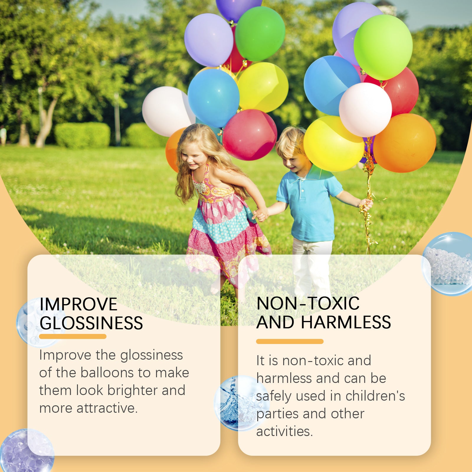 Dowmoo Helium Balloon Protection Liquid - Ensures Steady Flight and Adds Aesthetic Appeal