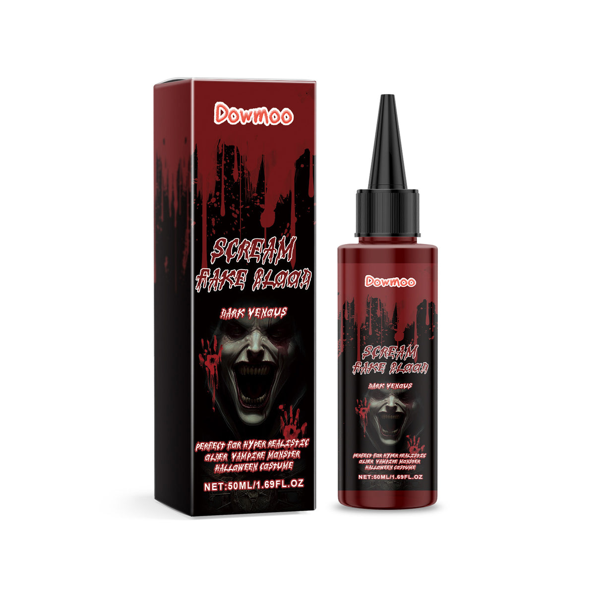 Dowmoo Halloween Blood Drops - Creates Thrilling Effects for Festival Atmosphere