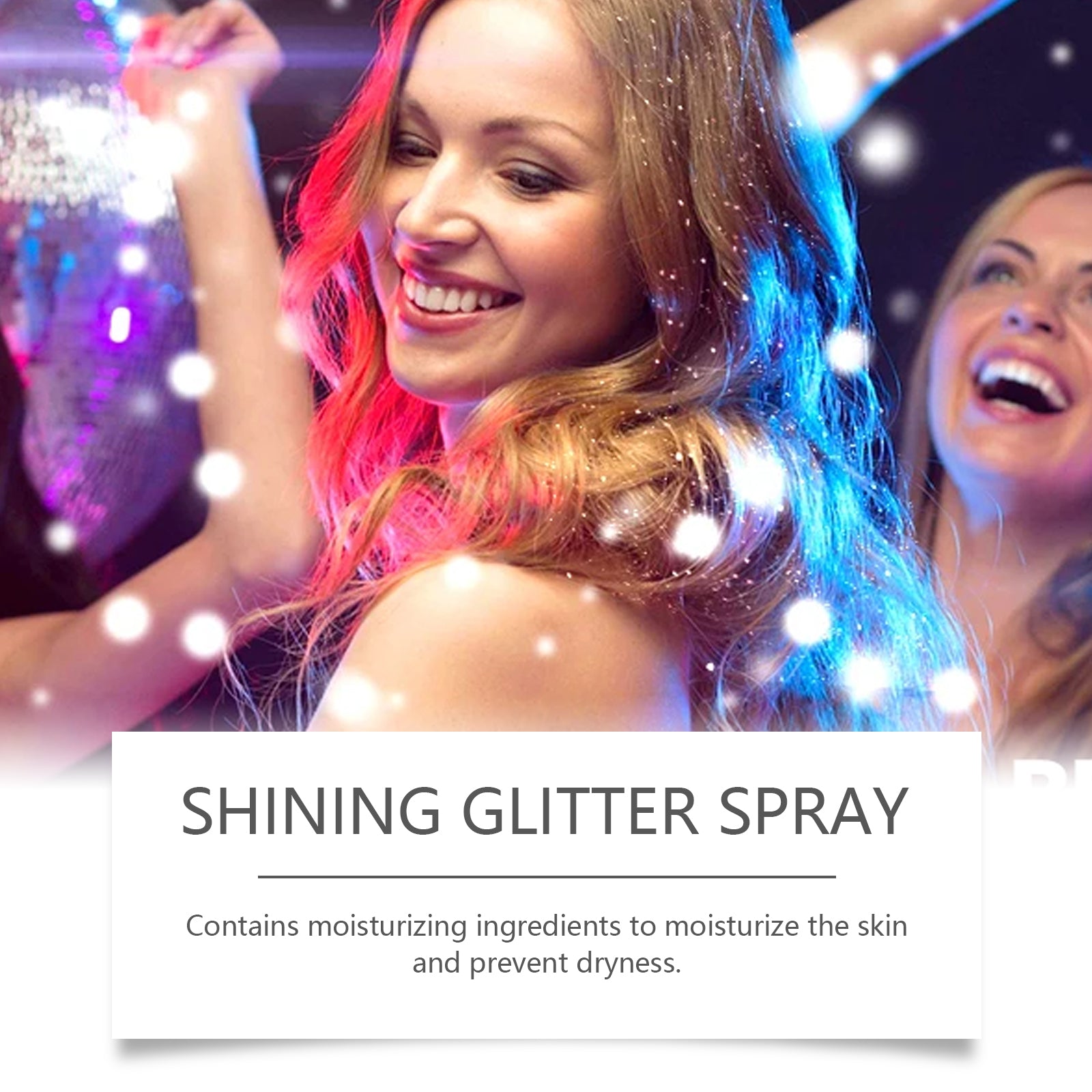 EELHOE Body Glitter Spray - Natural, Long-Lasting, and Brightening Highlight Spray