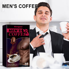 Googeer Men's Coffee - Relax Mind & Body, Relieve Fatigue, Enhance Male Vitality, Instant Coffee