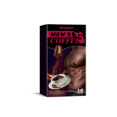 Googeer Men's Coffee - Relax Mind & Body, Relieve Fatigue, Enhance Male Vitality, Instant Coffee