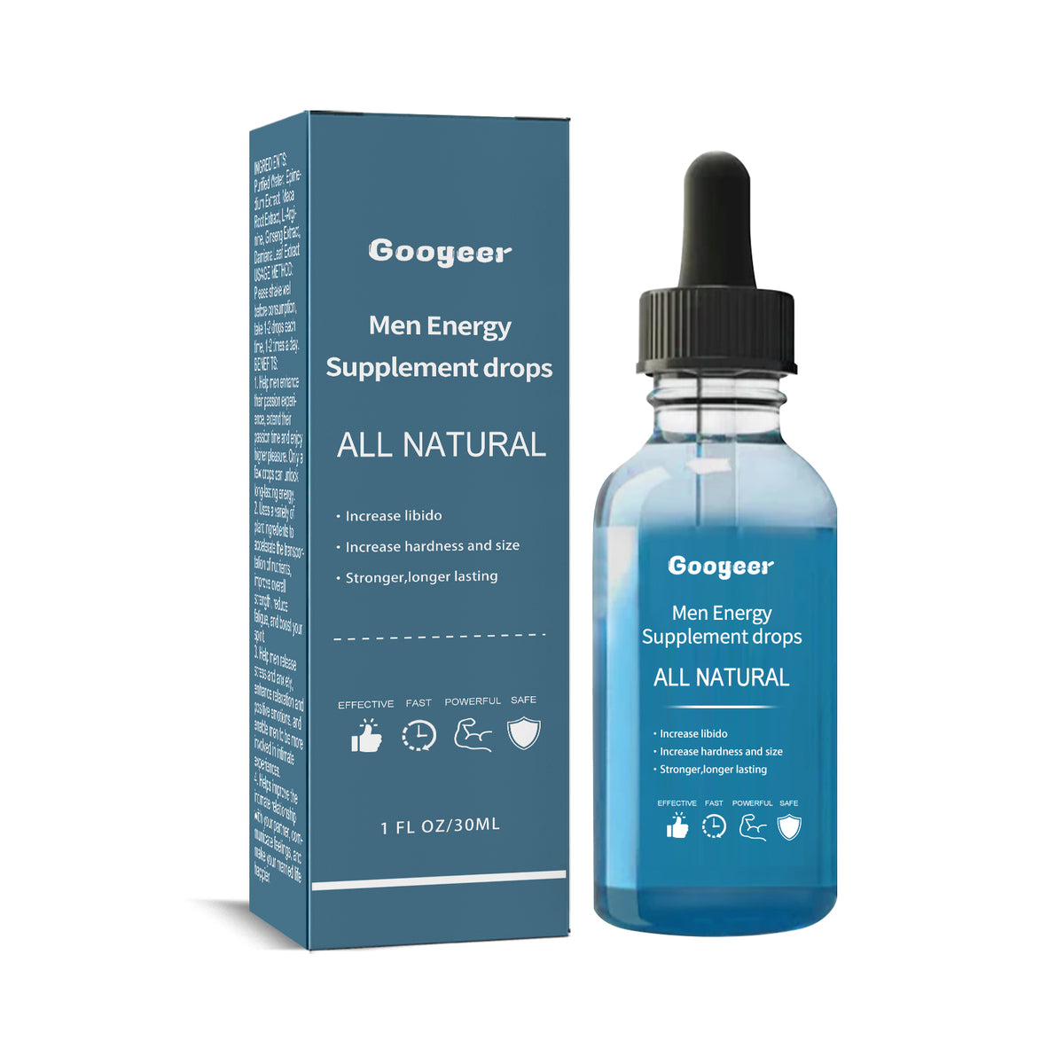 Googeer Male Enhancement Supplement Drops - Male Energy Supplement