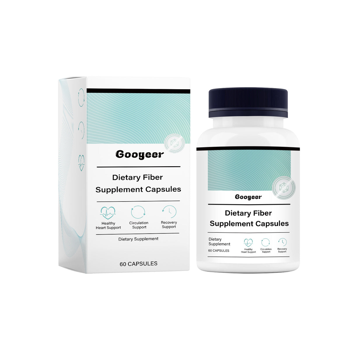 Googeer Dietary Fiber Supplement Capsules