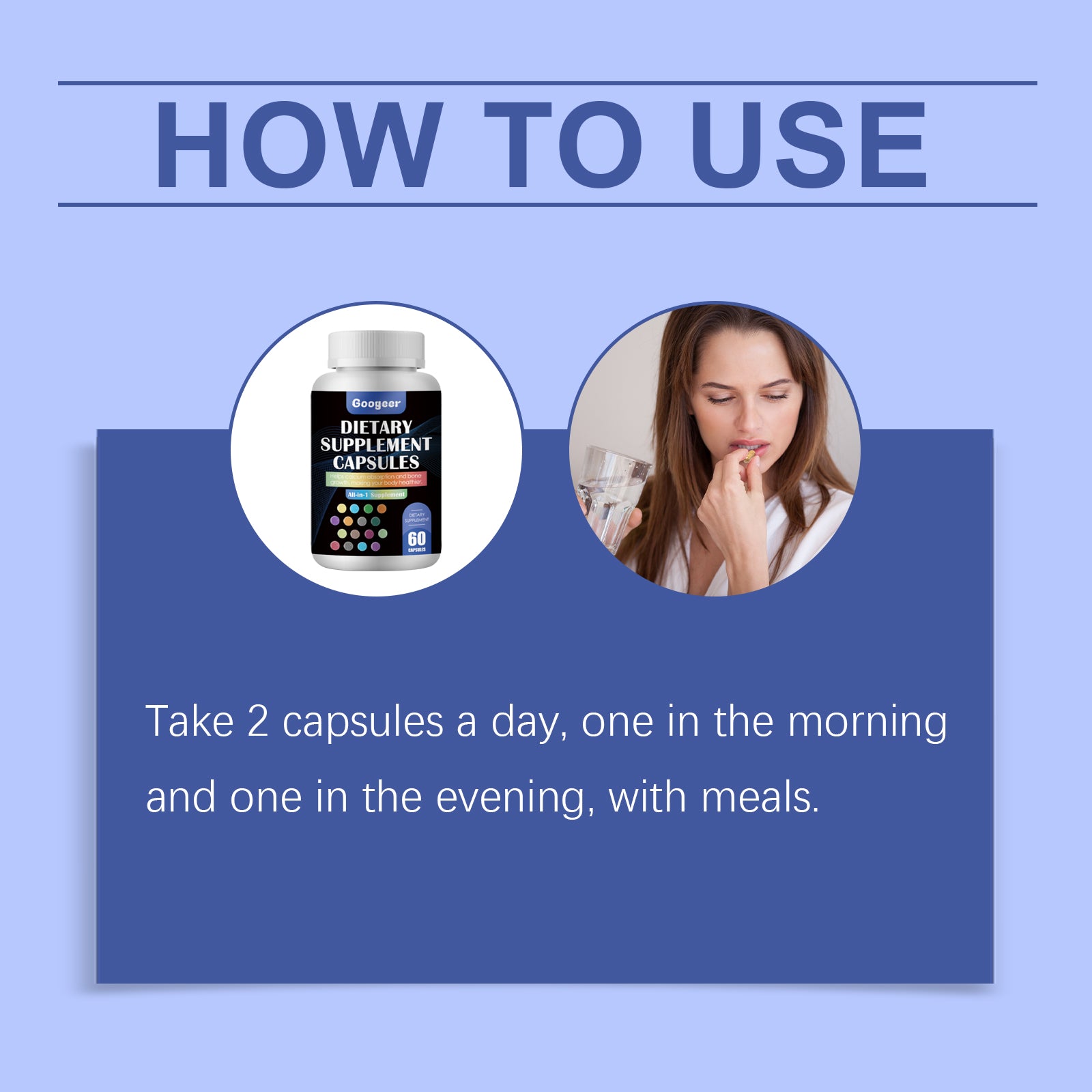 Googeer Dietary Supplement Capsules