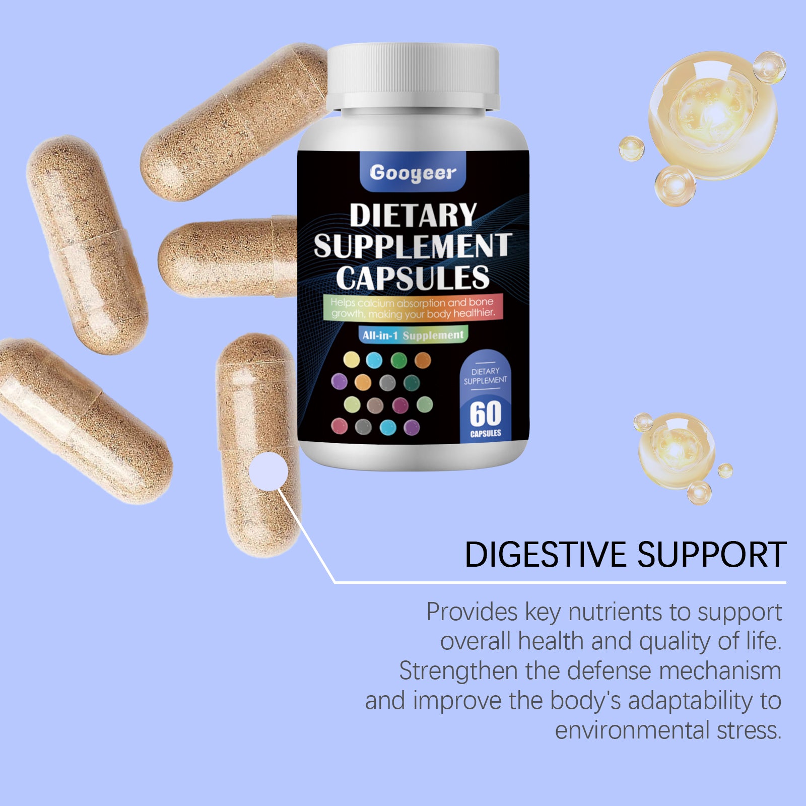 Googeer Dietary Supplement Capsules