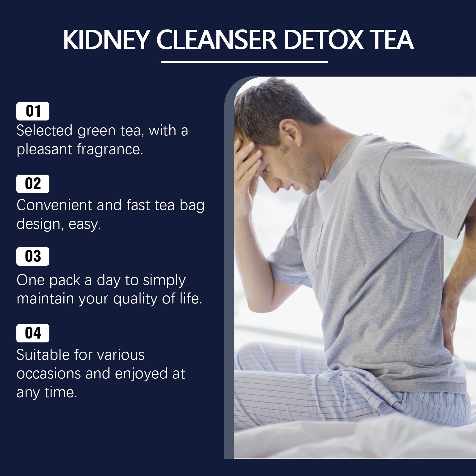 Googeer Kidney Detox Tea Kidney Cleansing & Detox Tea Body Treatment2