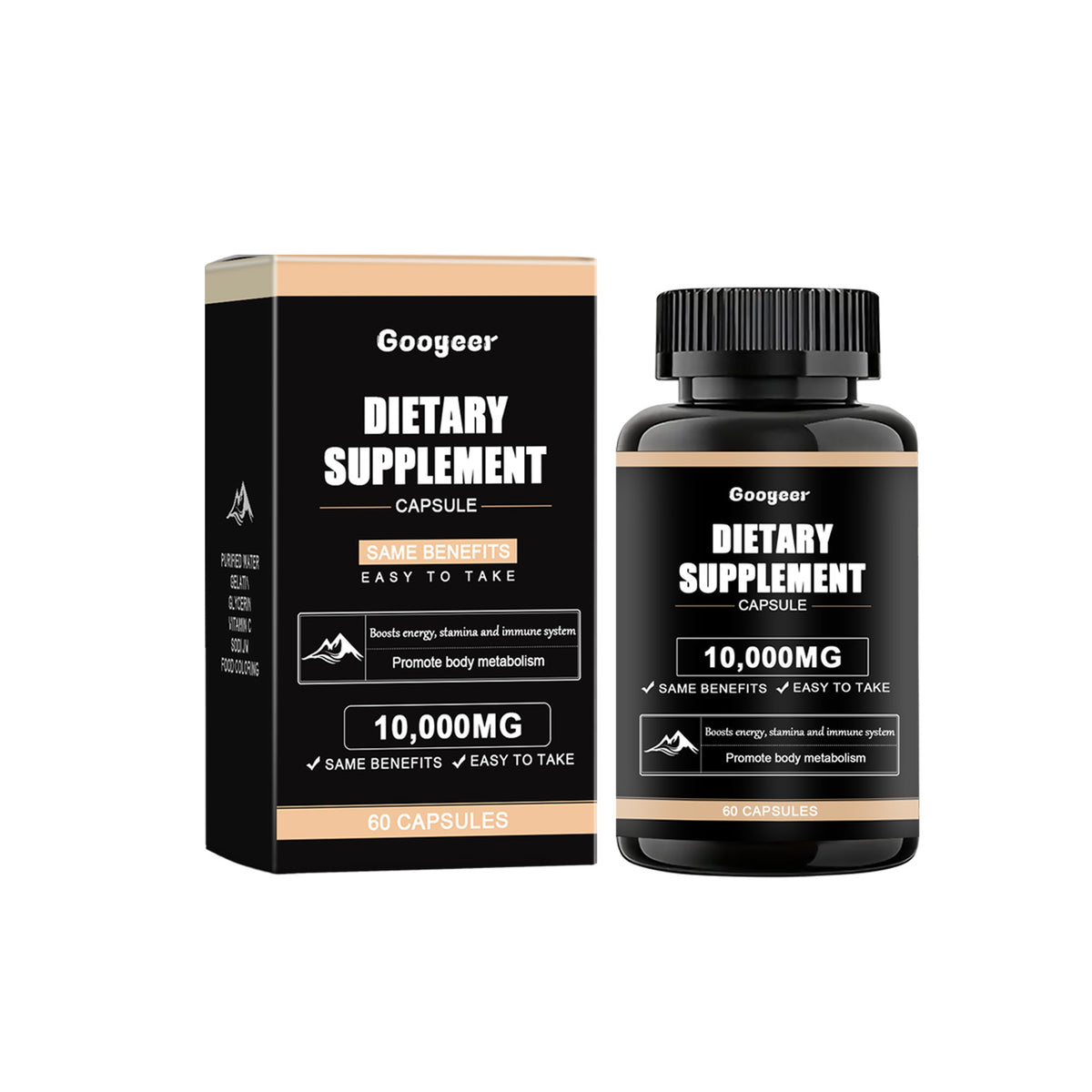 Googeer Dietary Supplement Capsules Body Treatment