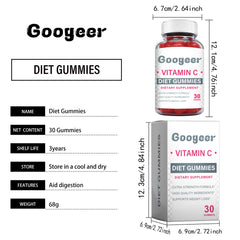 Googeer Ketogenic Vitamin Gummies Weight Loss Gummies for Men & Women Body Treatment