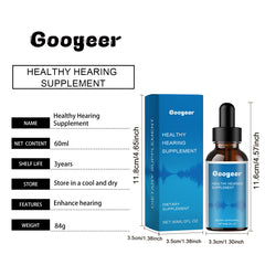 Googeer Ear Health Drops Hearing Support Ear Care