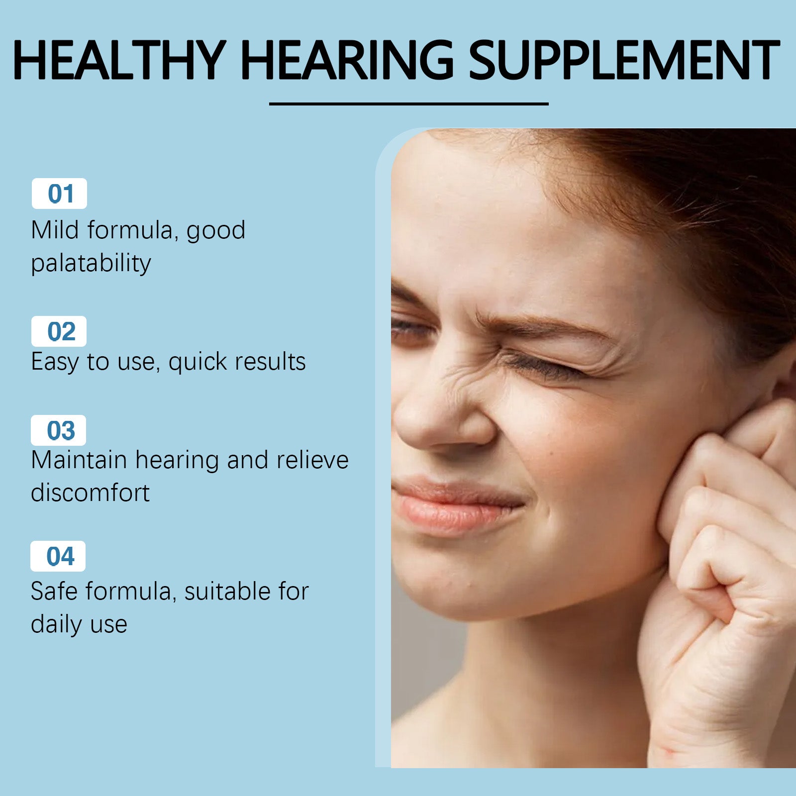 Googeer Ear Health Drops Hearing Support Ear Care