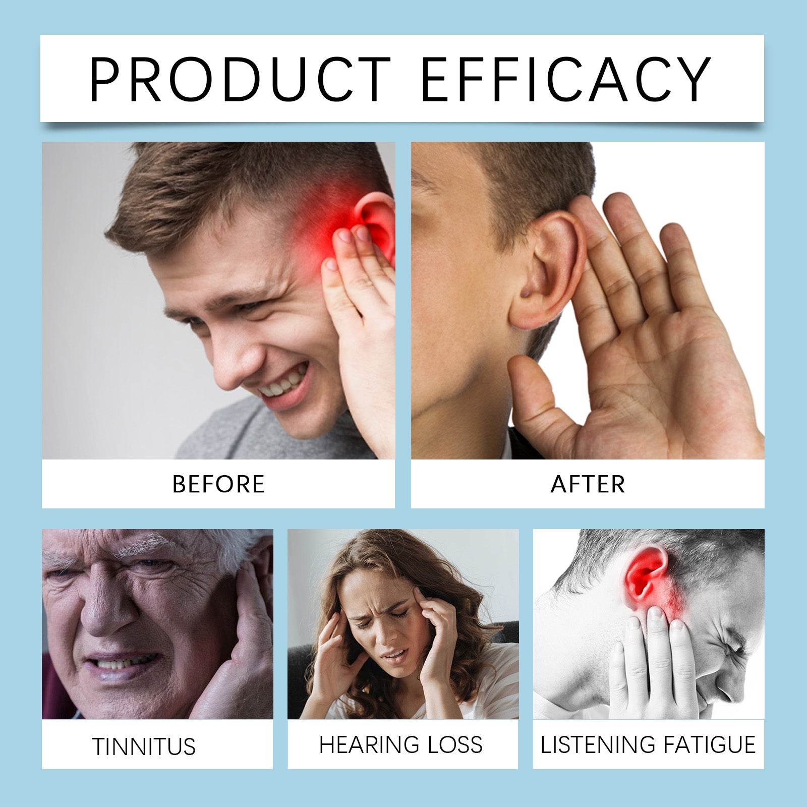 Googeer Ear Health Drops Hearing Support Ear Care