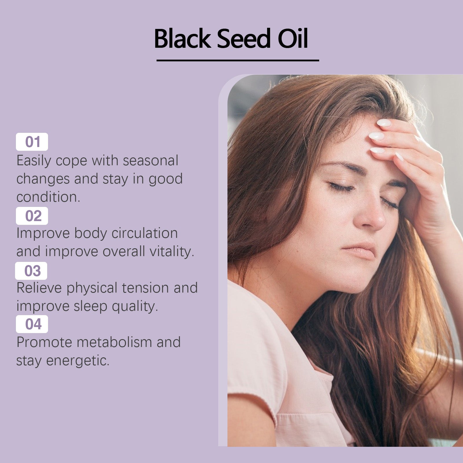 Googeer Dietary Supplement Black Seed Oil Body Care Body Supplement