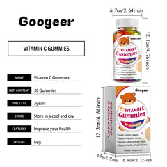 Googeer Ketogenic Fat Burning Gummies Vitamin C Gummies Body Treatment