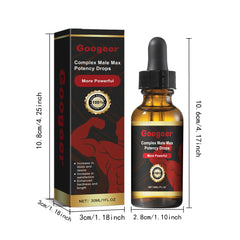 Googeer Male Enhancement Drops Men's Enhancement Endurance, Strengthen Physique, Body Care Drops