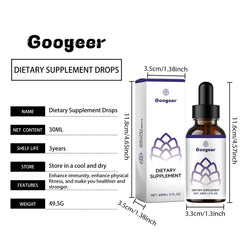 Googeer Supplement Drops Dietary Supplement Body Treatment