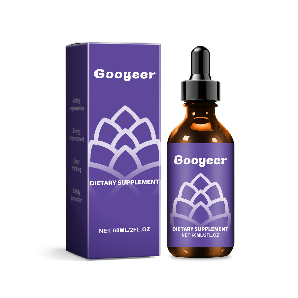 Googeer Dietary Supplement (Oral) Enhance Vitality, Boost Energy, Improve Sleep, Maintain Circulatory Health