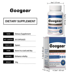 Googeer Men's Energy Supplement Capsules Dietary Supplement Body Treatment