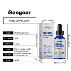 Googeer Men's Energy Supplement Drops Body Treatment