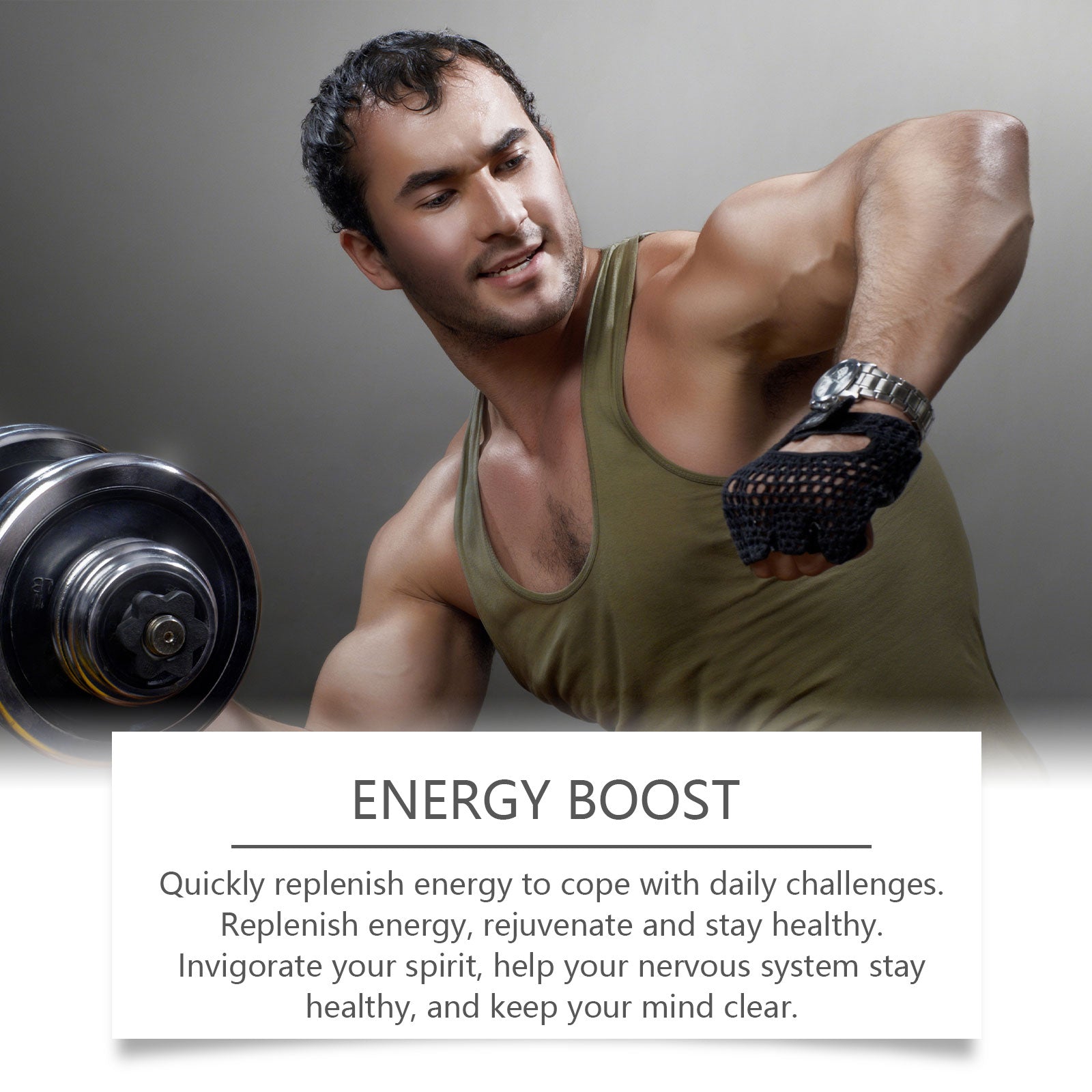 Googeer Men's Energy Supplement Drops Dietary Supplement Body Treatment