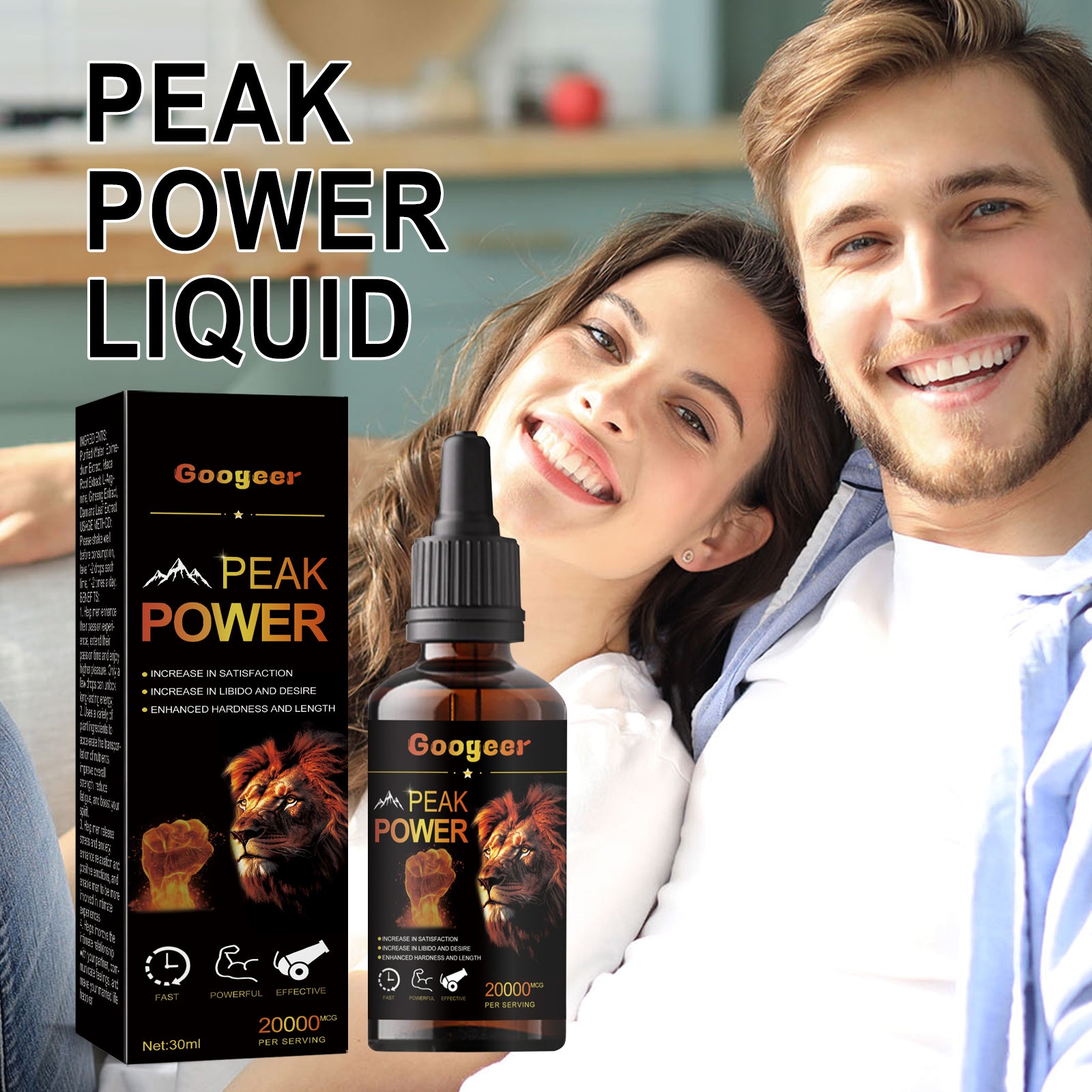 Googeer Horny Weed Drops - Horny Goat Weed Supplement