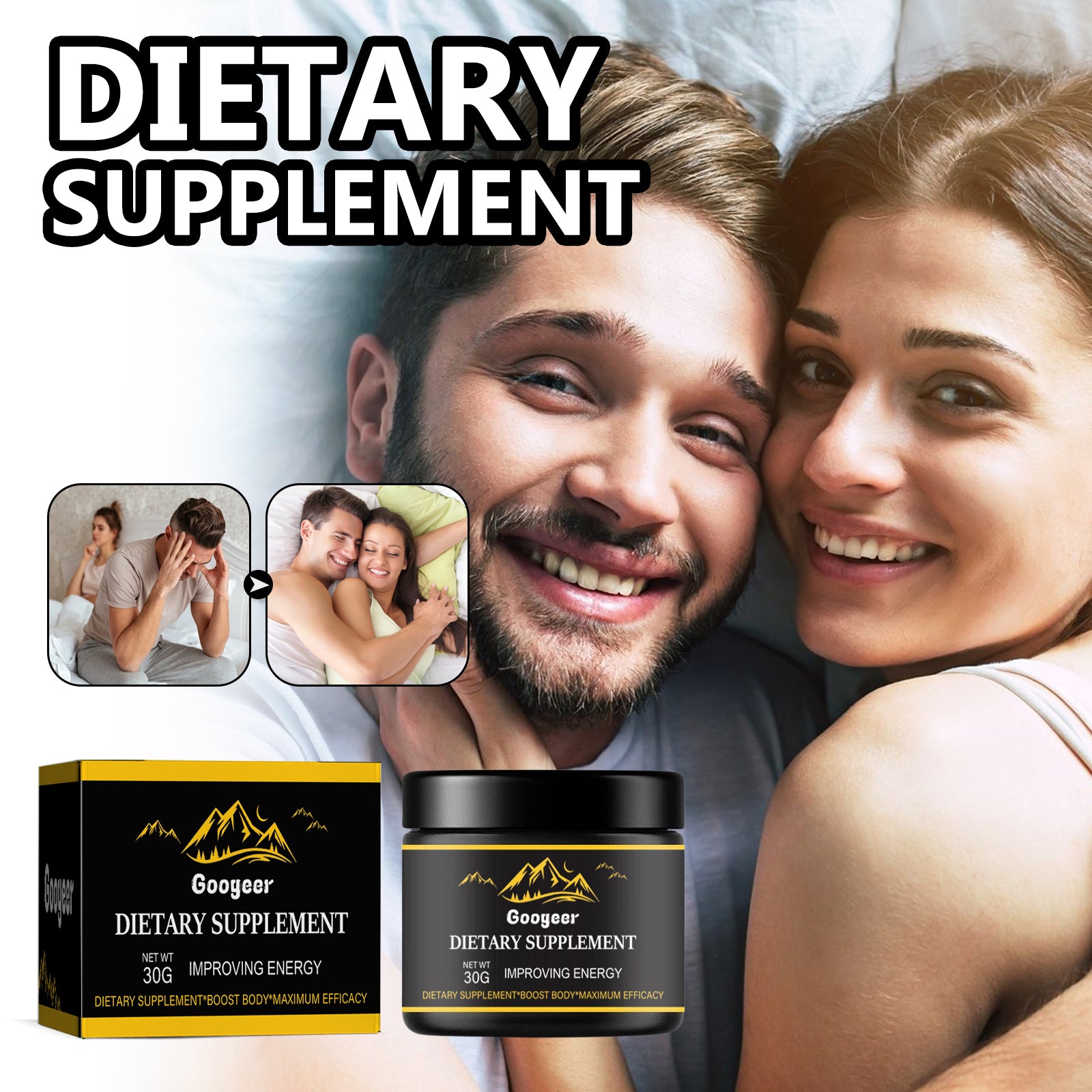 Googeer Dietary Supplement - Relieve Discomfort, Revitalize Body, Health Care Supplement