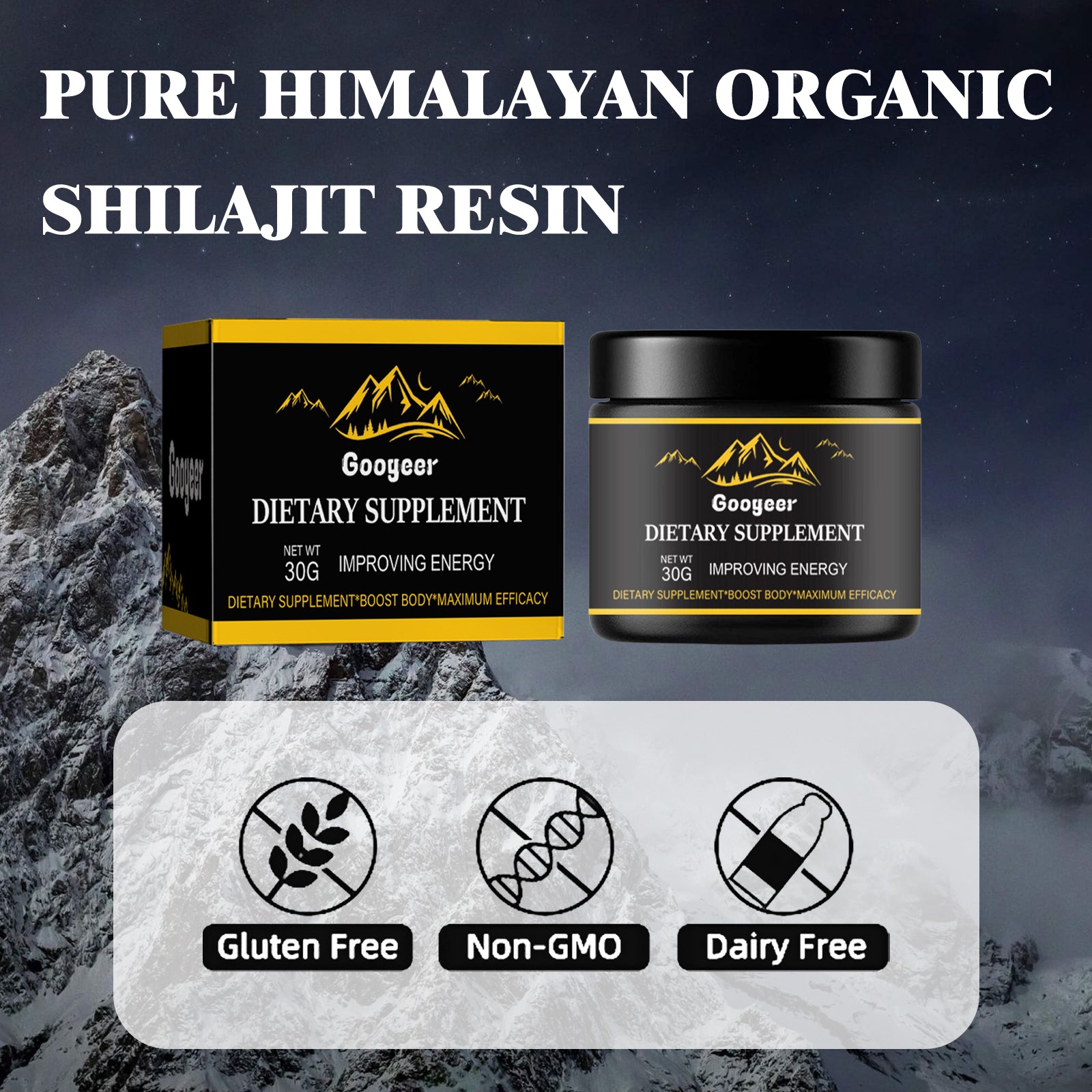 Googeer Dietary Supplement - Relieve Discomfort, Revitalize Body, Health Care Supplement