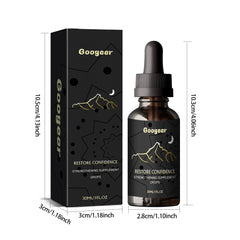 Googeer Male Supplement Drops - Relieve Fatigue, Relax Mind & Body, Enhance Vitality & Male Energy