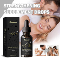 Googeer Male Supplement Drops - Relieve Fatigue, Relax Mind & Body, Enhance Vitality & Male Energy