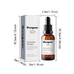 Googeer Body Shaping Drops - Tighten Skin, Reduce Abdominal Fat, Shape Waist & Body, Oral Fitness Drops