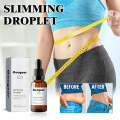 Googeer Body Shaping Drops - Tighten Skin, Reduce Abdominal Fat, Shape Waist & Body, Oral Fitness Drops