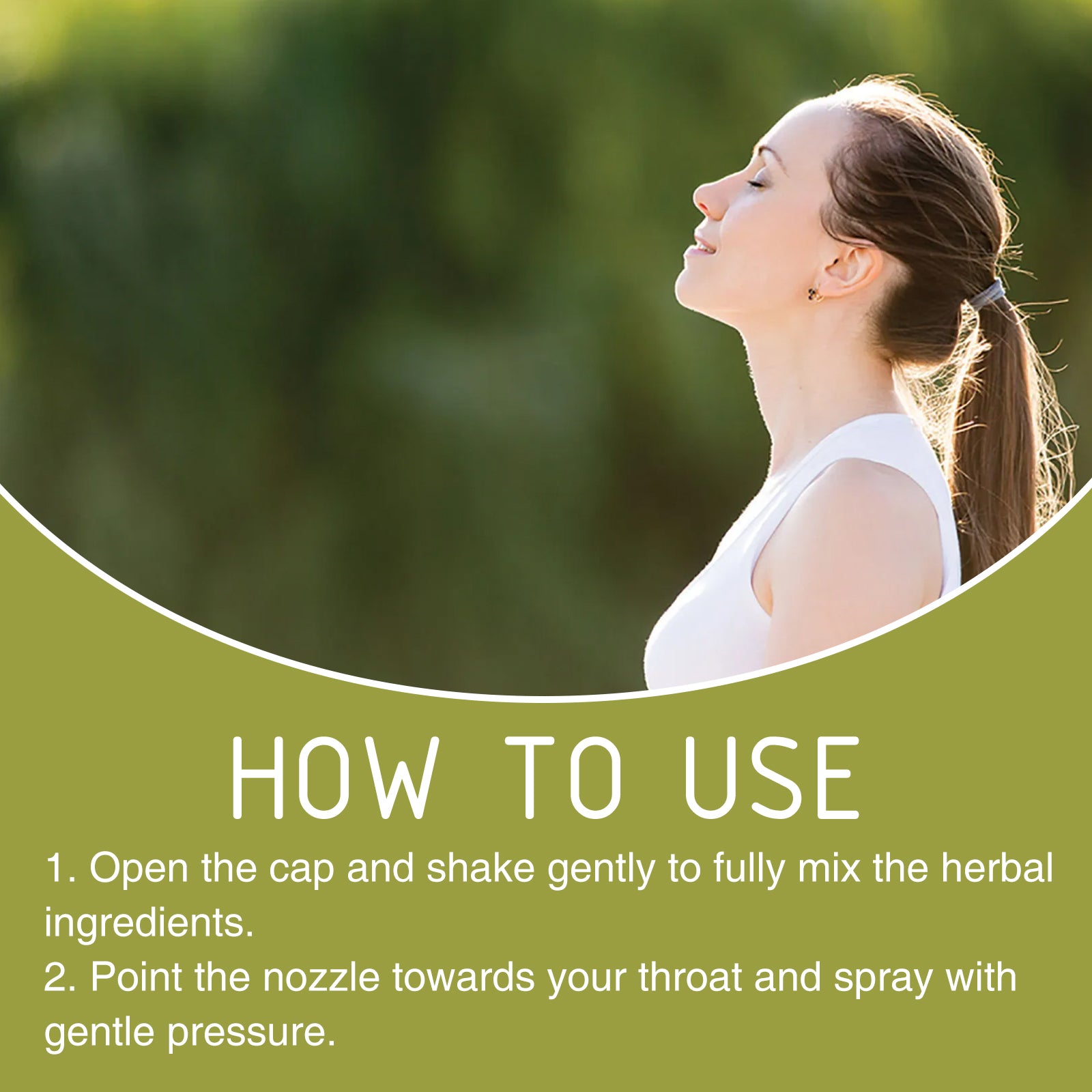 Googeer Natural Herb Care Spray - Relieve Cough, Throat & Respiratory Congestion, Body Care Spray