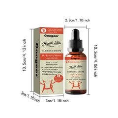 Googeer Fat Reduction & Body Shaping Drops - Tighten Body, Arm, Abdominal Fat, Leg Muscle Toning Oral Drops