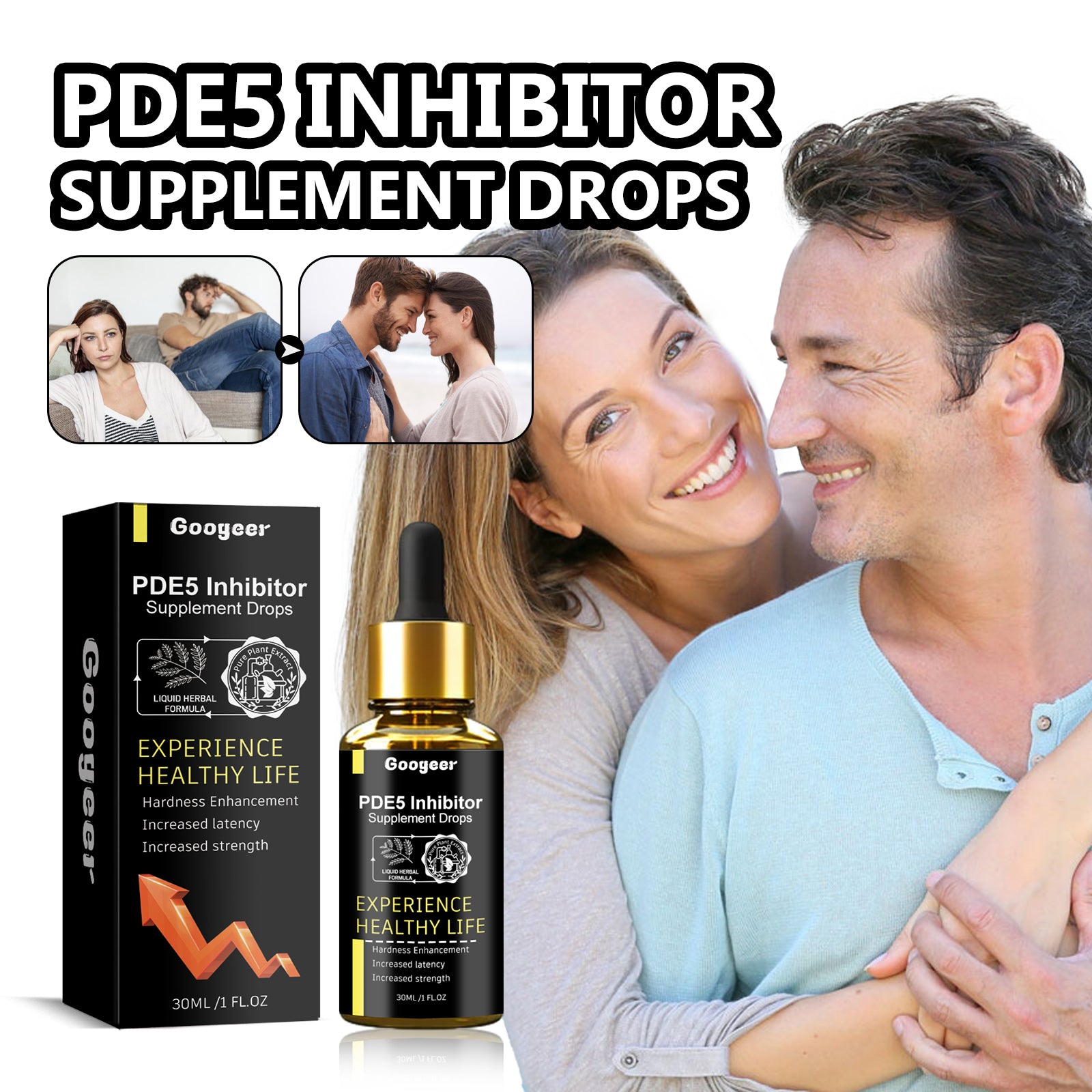 Googeer Male Care Drops - Enhance Endurance, Strengthen Constitution, Body Care Drops for Men