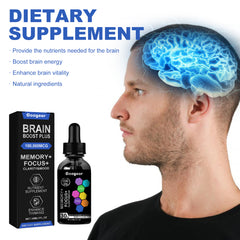 Googeer Dietary Fiber Supplement (Oral) Relieve Anxiety, Fatigue, Enhance Energy, Body Care Drops