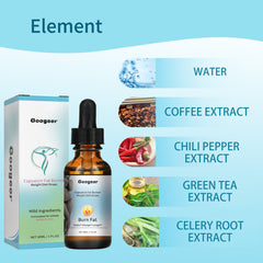 Googeer Shaping Drops Supplement Body Energy, Beautiful Waist, Legs, Tighten, Body Shaping Drops