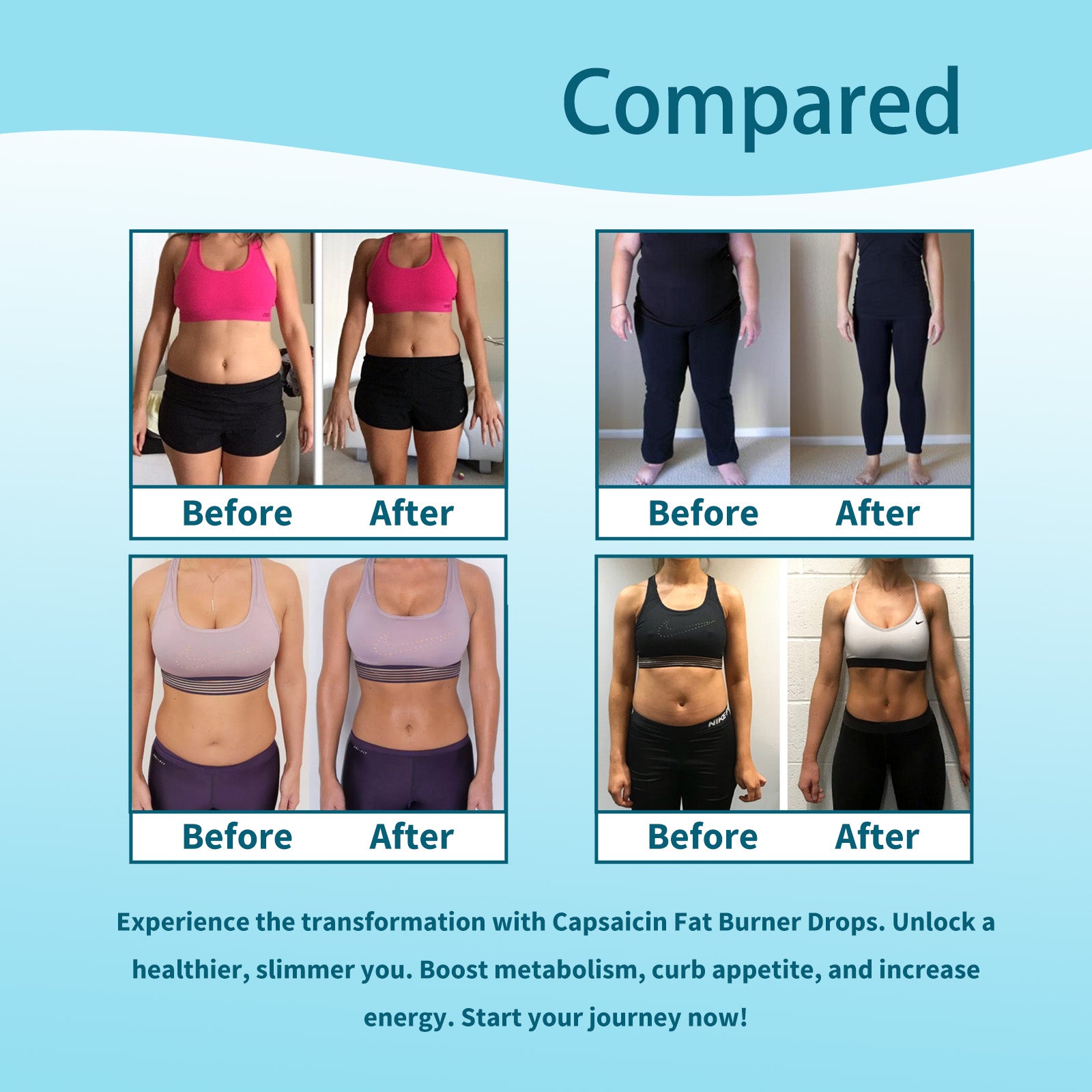 Googeer Shaping Drops Supplement Body Energy, Beautiful Waist, Legs, Tighten, Body Shaping Drops